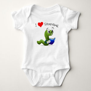 I Love Storytime Baby Bodysuit