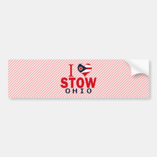 I love Stow, Ohio Bumper Sticker