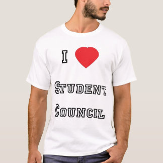 I Love Student Council T-shirt