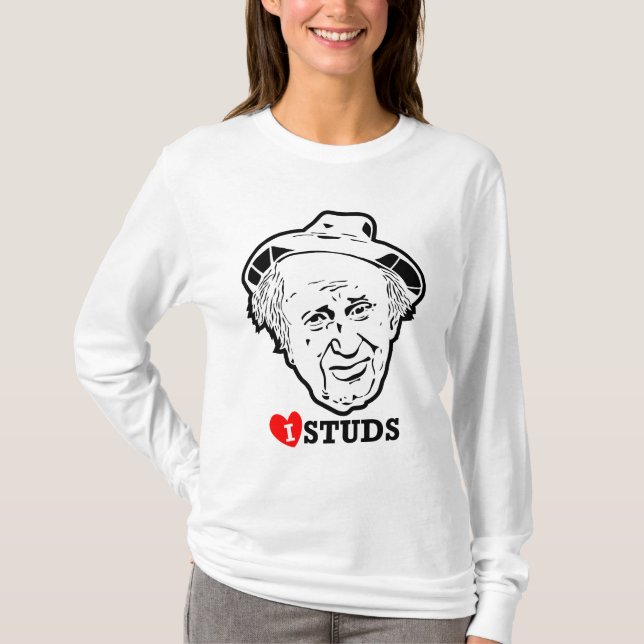 I Love Studs T-Shirt (Front)