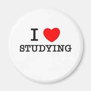 I Love Studying Magnet