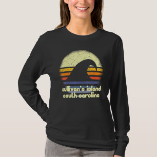 I Love Sullivans Island South Carolina Ocean Wave T-Shirt