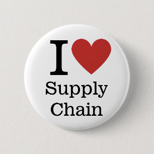 I ❤️ Love Supply Chain - SC Dept. - Pin Button