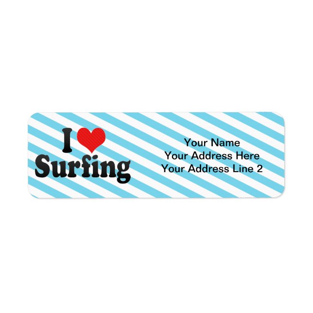 I Love Surfing (Front)