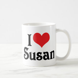 I Love Susan Coffee Mug