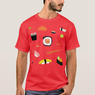 I Love Sushi Roll T-Shirt