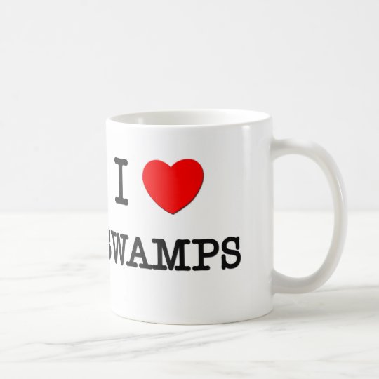 I Love Swamps Coffee Mug