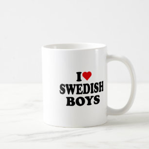 I Love Swedish Boys I Heart Swedish Boys  Coffee Mug