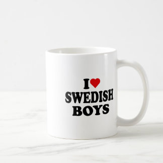 I Love Swedish Boys I Heart Swedish Boys Coffee Mug