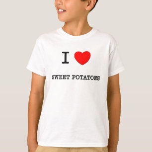 I Love SWEET POTATOES ( food ) T-Shirt