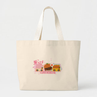 I love Sweets! Large Tote Bag
