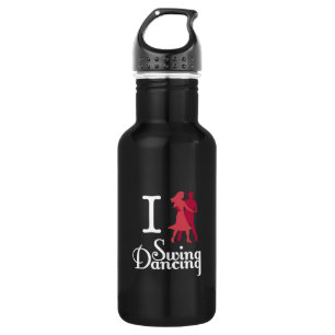 I Love Swing Dancing 532 Ml Water Bottle