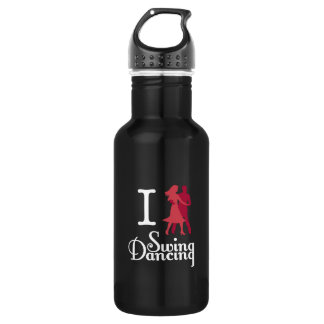 I Love Swing Dancing 532 Ml Water Bottle