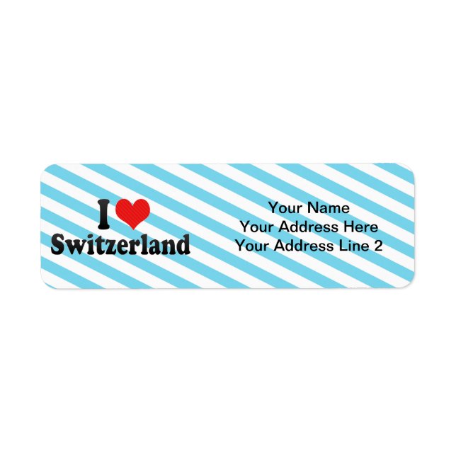 I Love Switzerland (Devant)