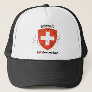 I love Switzerland Mütze Trucker Hat