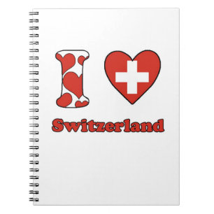 I love Switzerland Notebook