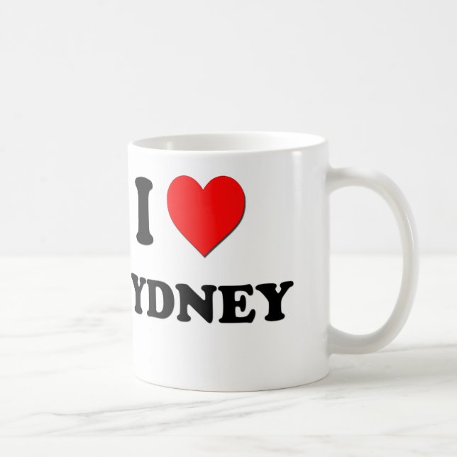 I love Sydney Coffee Mug (Right)