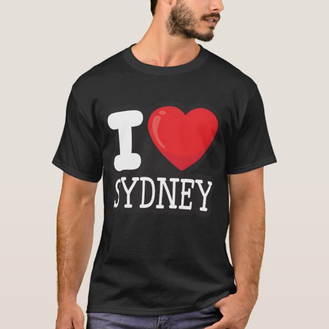 I love SYDNEY friend T-Shirt (Front)