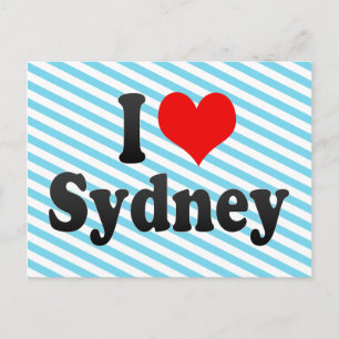 I love Sydney Postcard