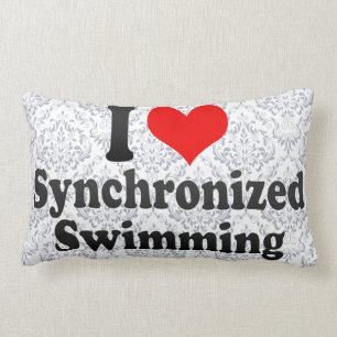 I love Synchronized Swimming Lumbar Pillow