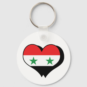 I Love Syria Keychain