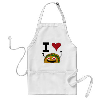 I Love Taco Apron