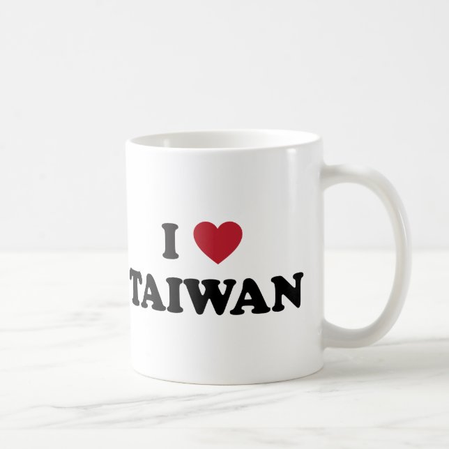 I Love Taiwan Coffee Mug (Right)