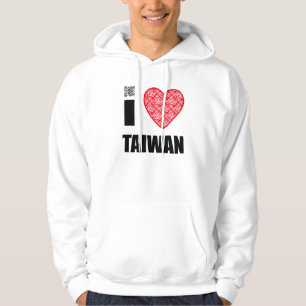i love TAIWAN Hoodie