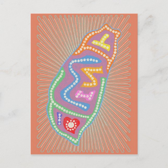 I Love Taiwan Postcard (Front)