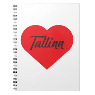 I Love Tallinn - Estonia Notebook