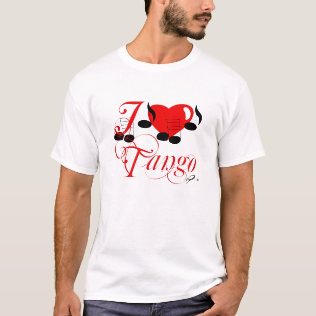 I Love Tango ! T-Shirt (Front)