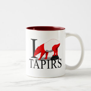 I Love Tapirs Mugs