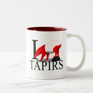 I Love Tapirs Mugs