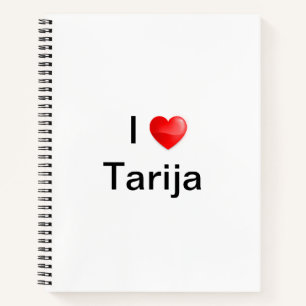 I love Tarija Notebook