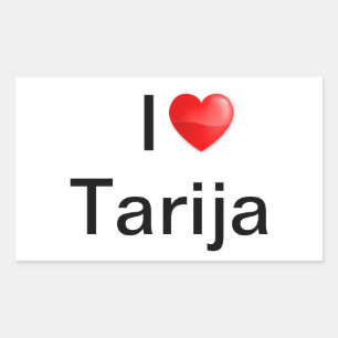 I love Tarija Sticker