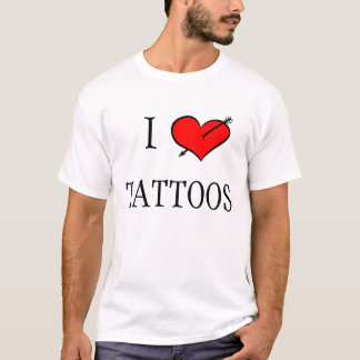 I Love Tattoos T-Shirt