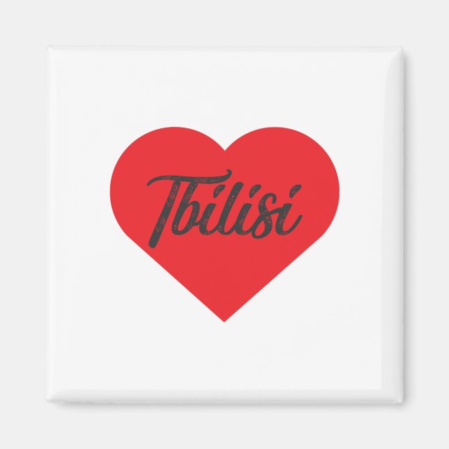 I Love Tbilisi - Georgia Magnet (Front)