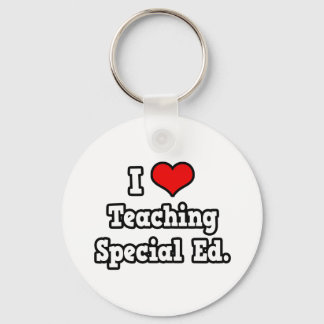 I Love Teaching Special Ed Keychain