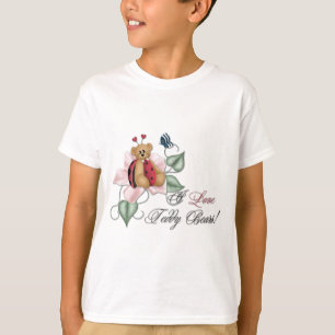 I Love Teddy Bears Lady Bug Bear T-Shirt