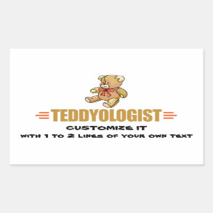 I Love Teddy Bears Sticker
