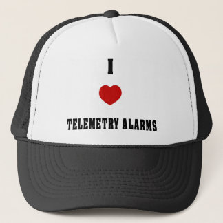 I Love Telemetry Alarms Trucker Hat