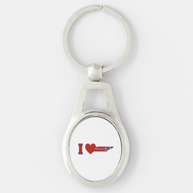 I Love Tennessee Keychain (Front)