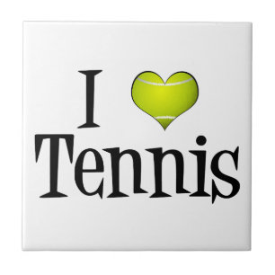 I Love Tennis Tile