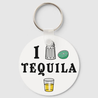 I Love Tequila Keychain