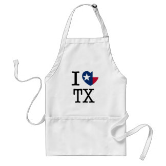 I Love Texas Apron