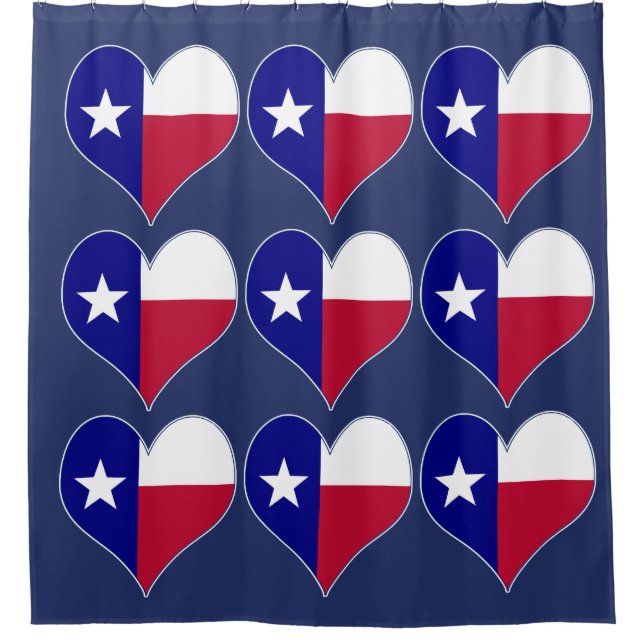 I Love Texas Flag Heart (Front)