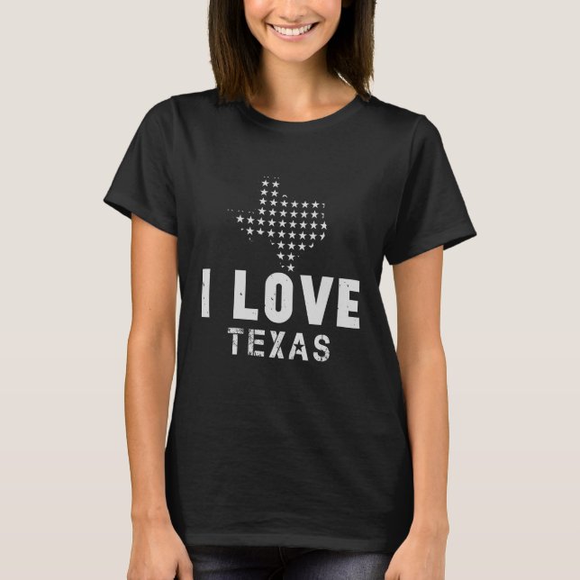 I love Texas T-Shirt (Front)