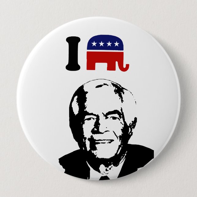 I Love Thad Cochran 4 Inch Round Button (Front)
