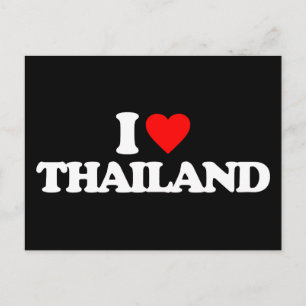I LOVE THAILAND POSTCARD