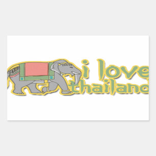 I Love Thailand Sticker